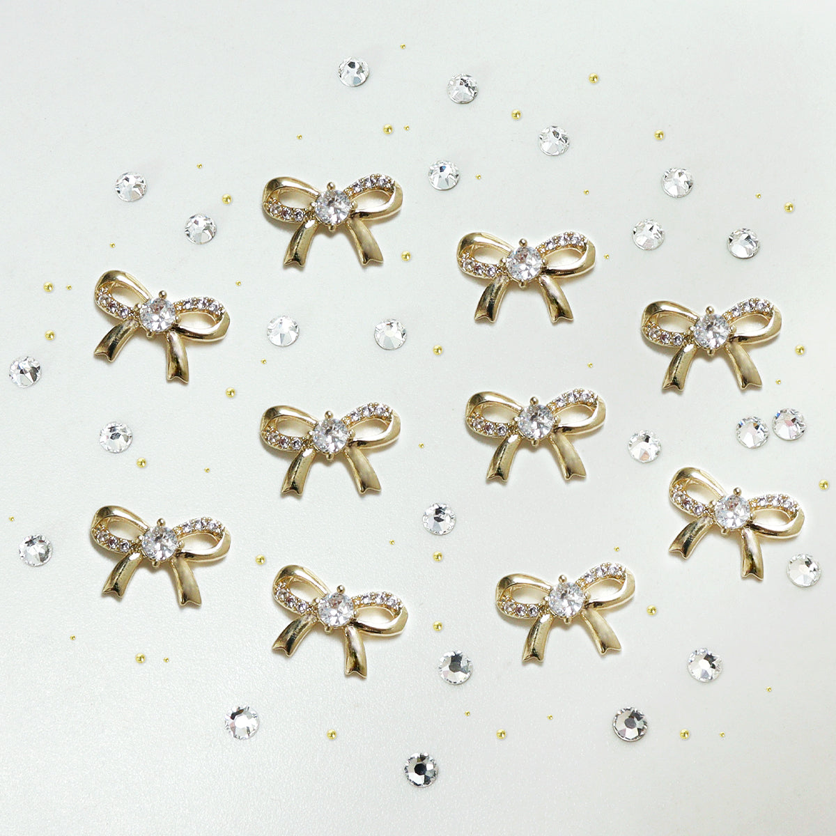 1 Set 3D Luxurious Bow Bedazzled Nails Rhinestone, Alloy Metal Nail  Art Decorations Baroque Vintage Style, Multi-Size Beads Bling Nail Gems DIY Manicure Supplies for Women &girls,  Party Glamorous Nails, Banquet  Elegant Embellishments Nail Charms