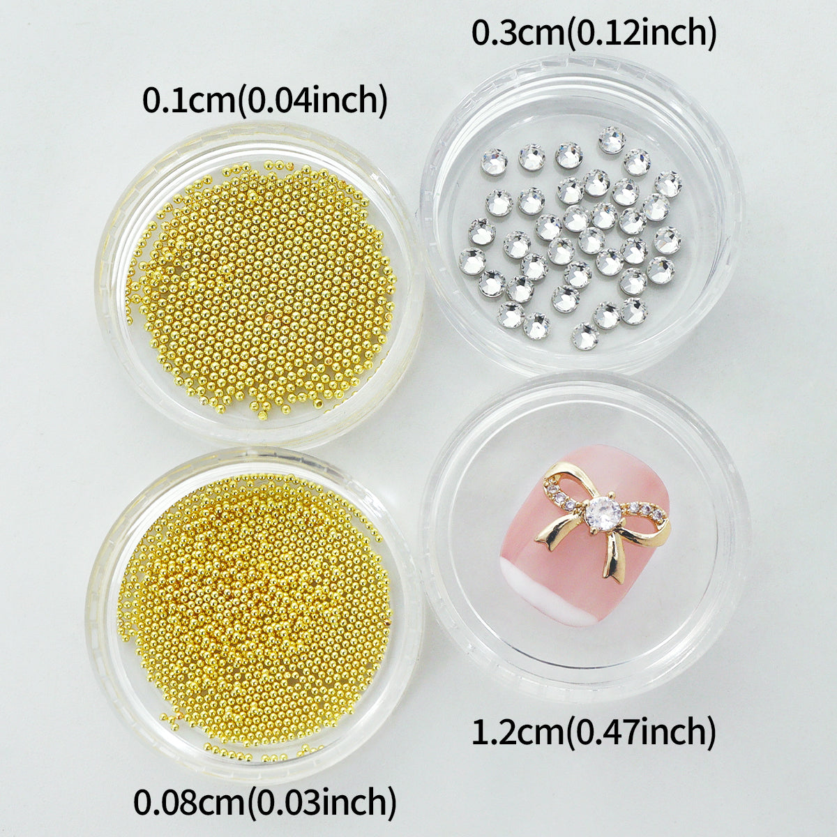 1 Set 3D Luxurious Bow Bedazzled Nails Rhinestone, Alloy Metal Nail  Art Decorations Baroque Vintage Style, Multi-Size Beads Bling Nail Gems DIY Manicure Supplies for Women &girls,  Party Glamorous Nails, Banquet  Elegant Embellishments Nail Charms