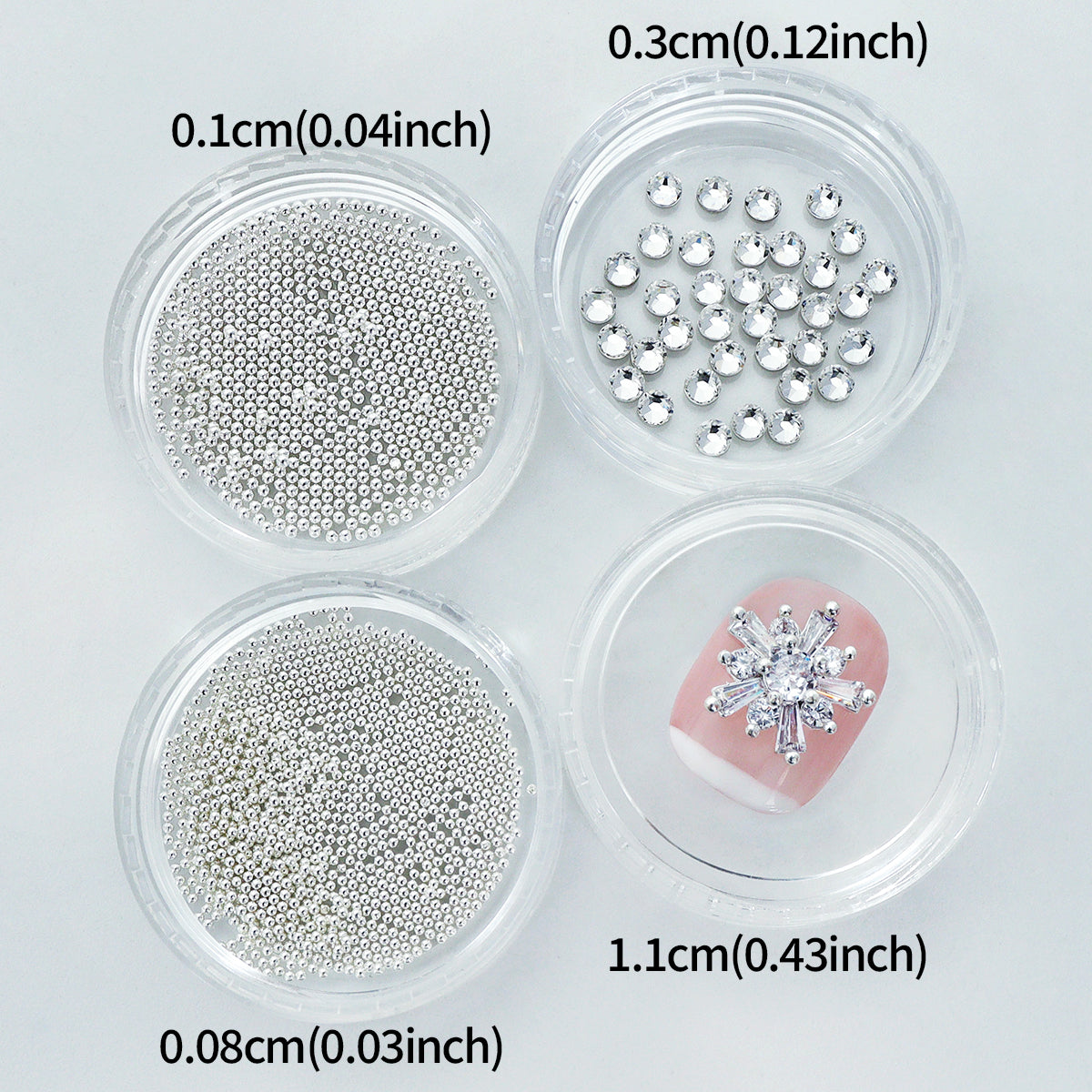 1 Set Golden Silvery Bedazzled Christmas Snowflakes Nails Rhinestones, Bling Nail Crystals, Flatback Hexagonal 3D Nail Art Decoration, Xmas Party Nail Accessories DIY  Nail Art Supplies